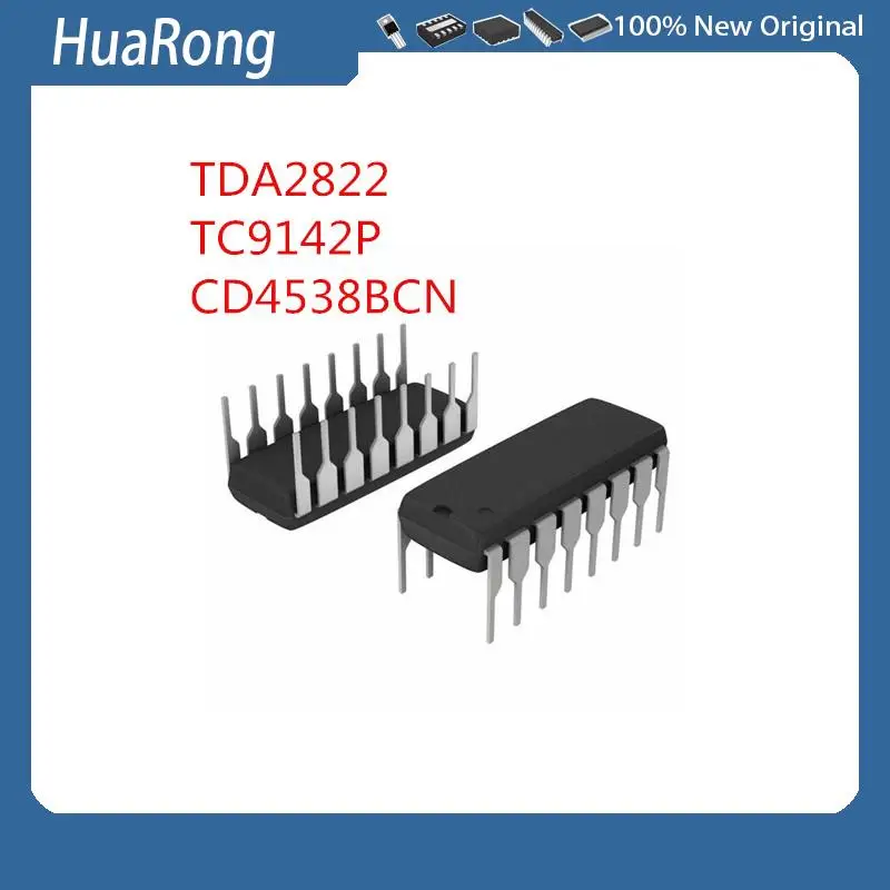 

5 шт./партия, TDA2822 TC9142P cd4538ncdip16