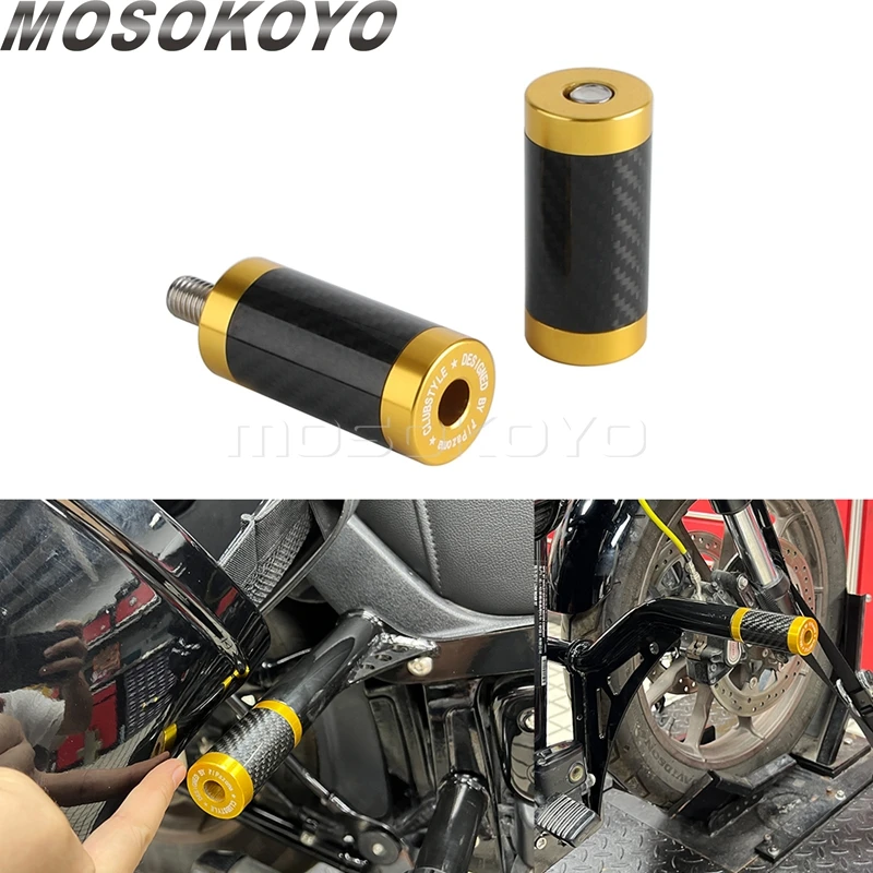 Heybe Koruma Rayları Otoyol Motor Koruma Crash Bar Kaydırıcılar Harley Softail Low Rider ST FXLRST FXLRS FXLR Sokak Bob FXBB