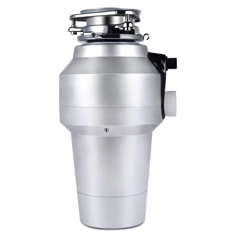 220V 560W Silver Food Waste Disposer Shredder Kitchen Waste Disposal Stainless Steel Garbage Shredder 1200ml 6 Grade Grind 2