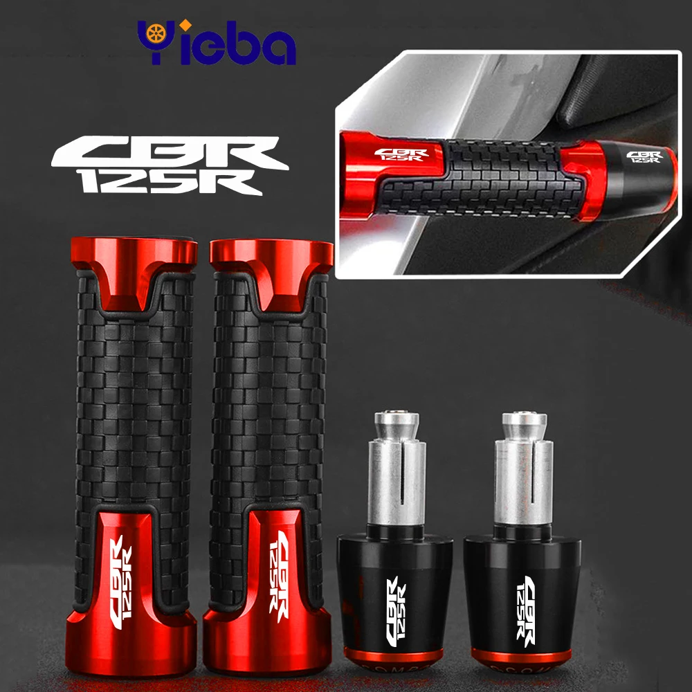 

2023 2024 7/8'' 22mm Handlebar Grips Ends Handle Bar Cap Grip End Plugs Motorcycle FOR HONDA CBR125R CBR 125R 2004-2022 2021 20