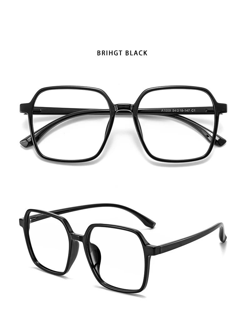 Momoja Retro Mode Geschäft ultraleichte tr90 Polygon Brille optische Brille Rahmen Mann Frau Brille a1009 – Detail 7