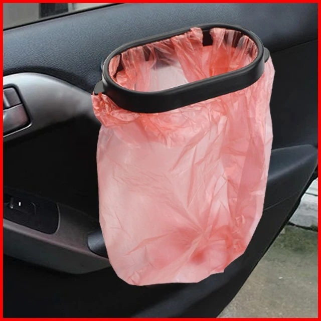 Poubelle Portable Étanche pour Voiture, Support de Sac de