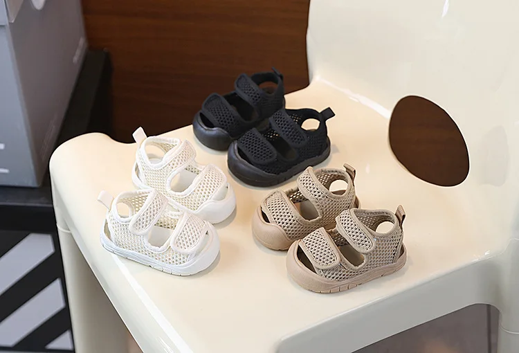 2026 Sommer-Mesh-Sandalen für Mädchen: Ergonomische, rutschfeste Kleinkind-Mädchensandalen, atmungsaktive Kleinkindschuhe für den Sommer und Strand – Detail 3