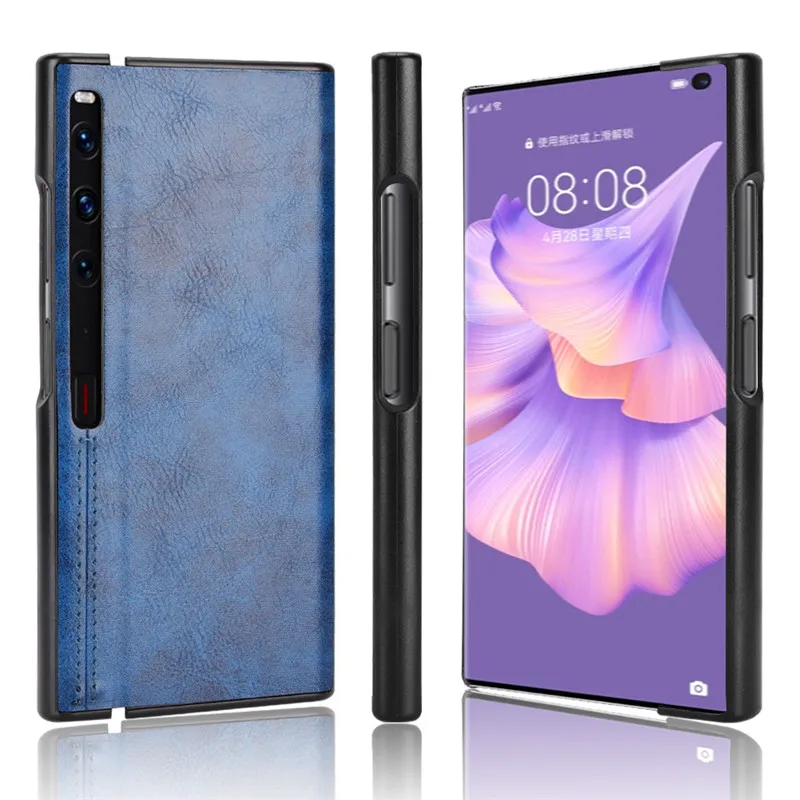 

For Huawei Mate XS 2 PAL LX9 Case PU leather Skin Hard Cover Phone Case For Huawei Mate XS 2 Phone Shell Cover Protector MateXS2