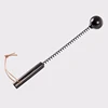36CM Purple Sandalwood Round Ball Riding Crop Horse Whip,Handwork Make Spanking Paddle Whip,Knight Equipment Bat 1