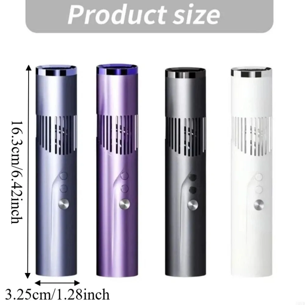 휴대용 미니 냉각 팬 USB 충전식 아이스 컴프레스 목걸이형 팬 디지털 디스플레이 포켓 에어컨 팬 사무실용