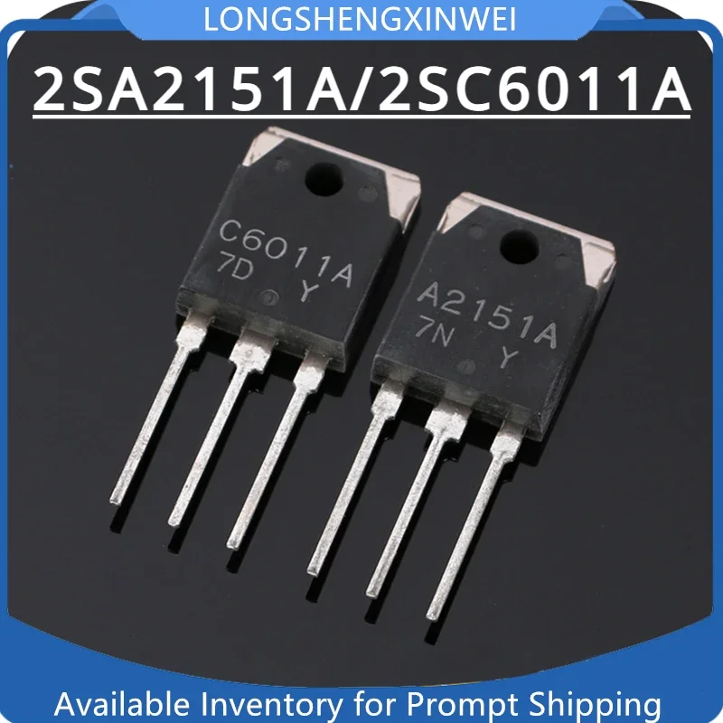 

1 пара/2 шт., усилитель мощности 2SC6011A 2SA2151A, сопряженный Триод C6011A A2151A