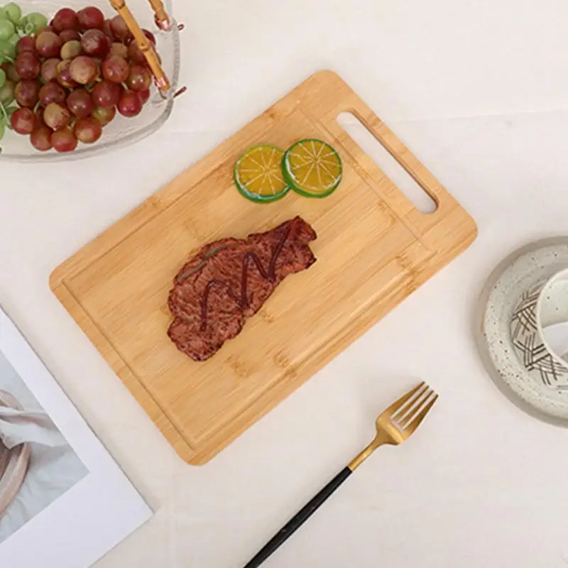 Wooden Chopping Boards Cutting Serving Board Double-sided Available Thick For Chopping Charcuterie