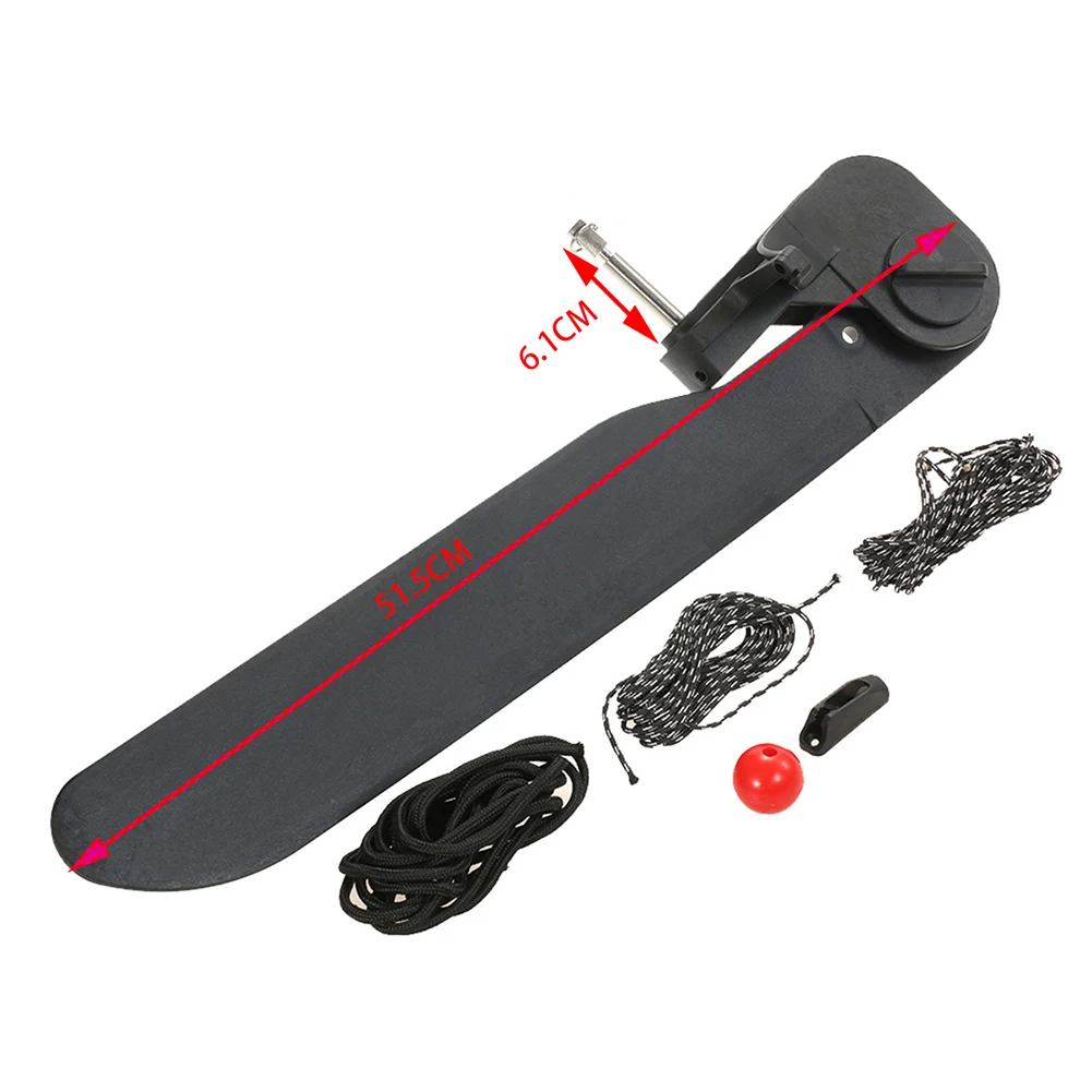 Canoa Kayak Cola De Barco Kayak Timón Dirección Control De Pie Sistema De Dirección Kit De Herramientas Clip Hebilla Cuerda Grua - AliExprs 18