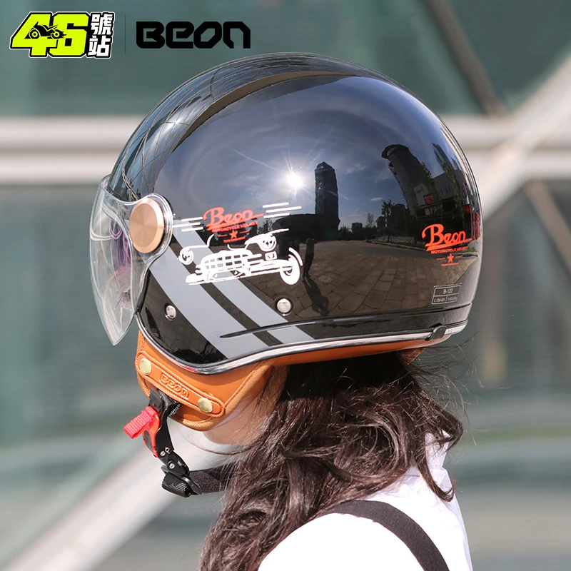 Capacete BEON B120 Moto rcycle  Ʈ ǵ Moto rbike  casco moto ECE 
