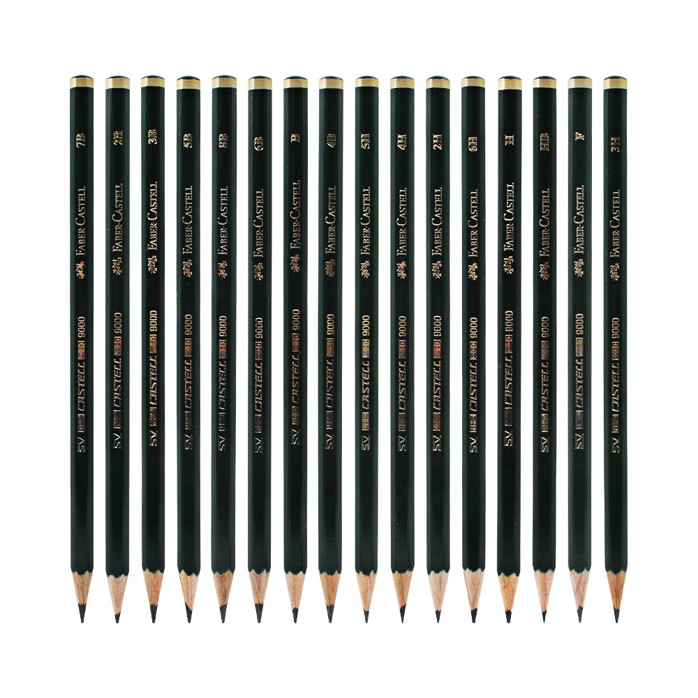 

Набор карандашей для рисования Faber-Castell, профессиональные художественные графитовые затеняющие карандаши для начинающих профессиональных художников, 8/16 шт.