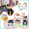 10Pack Chair Bands Set Kit For Kids With Fidgety Feet Set Rubber Bands For Chairs Legs For Kids, 11.8 X 2 Inch 5