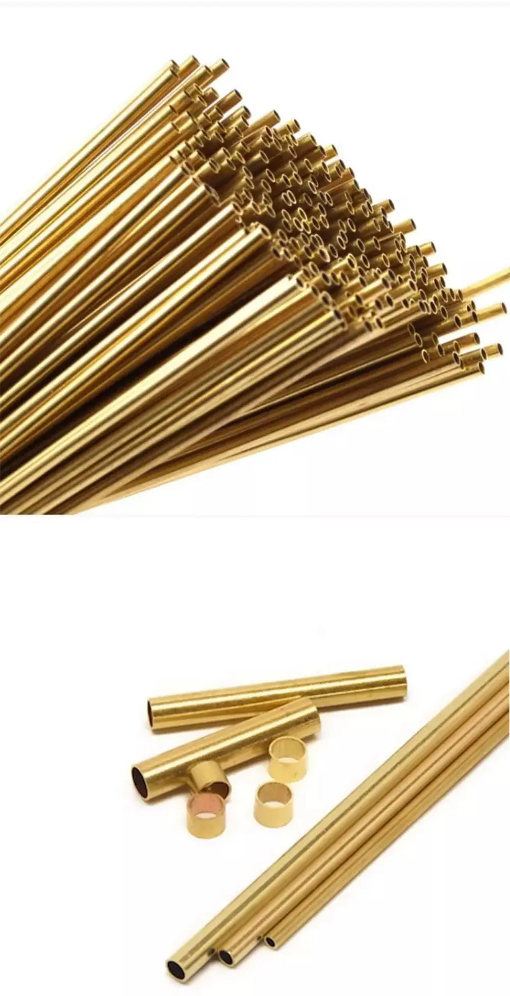 Tubo de bronze para modelagem Rod, tubulação