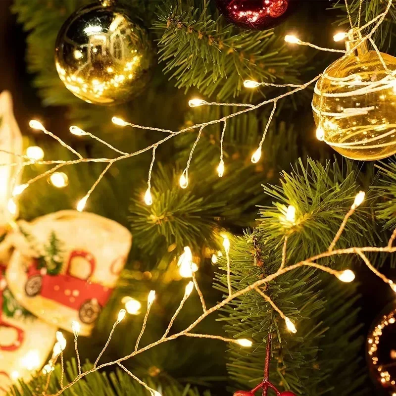 

LED String Light 1.5M 3M 6M Copper Wire Firecracker Fariy Garland Light Wedding Christmas Light Party Decoration Lights