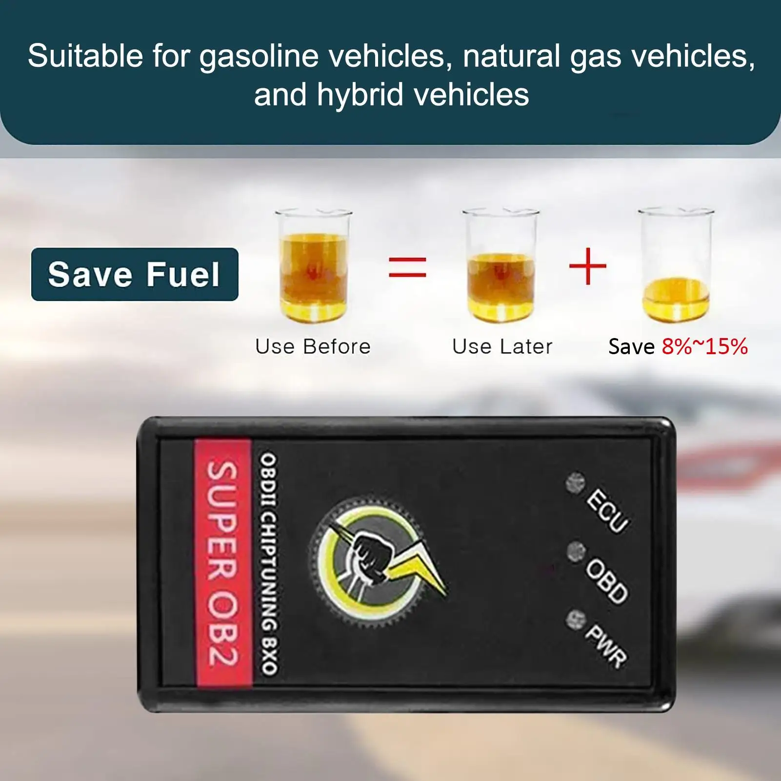 OBD Plug-In Car Performance Chip Claims to Optimize Fuel Efficiency & Engine Response Easy Install For Automotive Enthusiasts