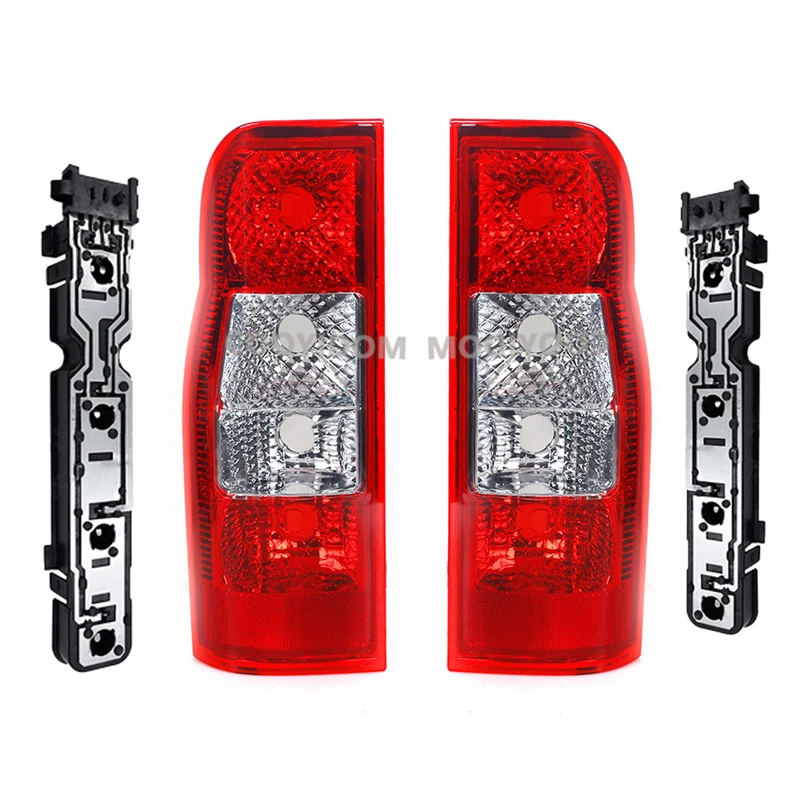 Car Rear Bumper Reflector Rear Tail Lamp Brake Light+Circuit Board For Ford Transit MK7 2006-2014 6C11-13405-AD 6C11-13404-AD