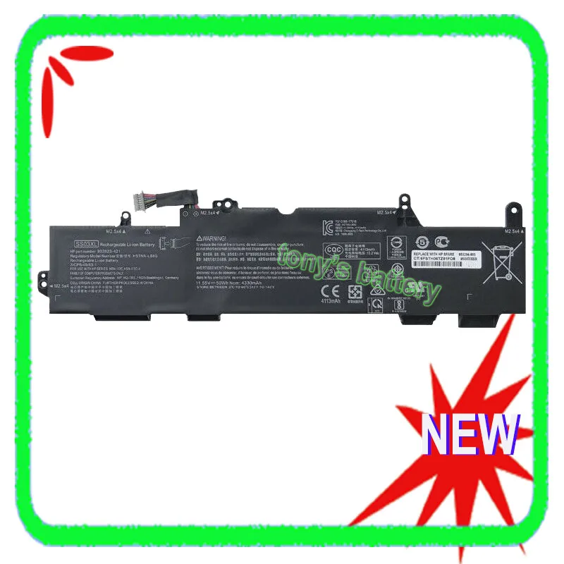 Nova Ss03xl Bateria do Portátil para hp Elitebook 730 735 740 745 830 840 846 Zbook 14u g5 933321855 932823421 Sso3xl Hstnn-lb8g