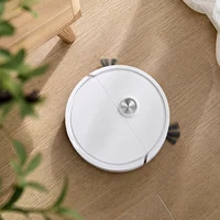 Robot aspirateur compact 3 en 1 pour voiture, machine de nettoyage intelligente légère, évitement automatique des obstacles pour poils d'animaux, sols durs et tapis 4