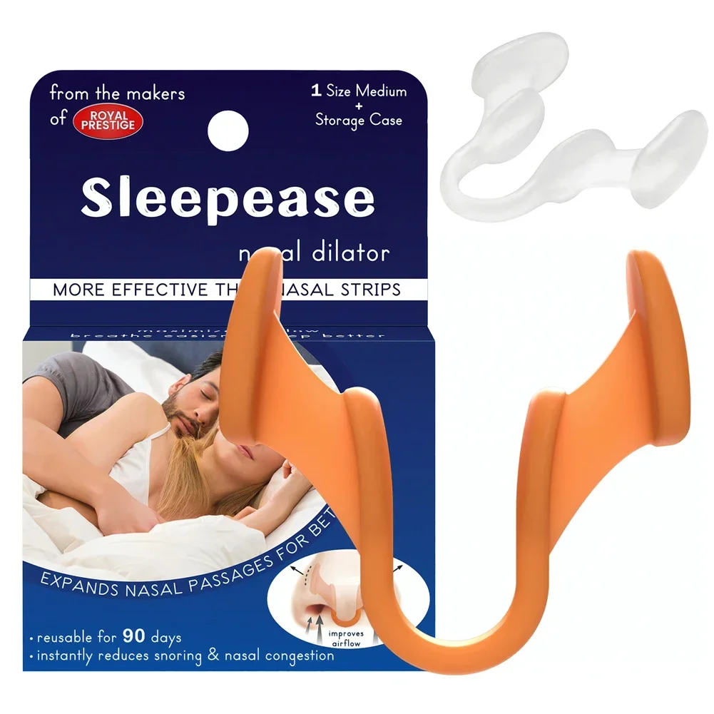 Stop Snoring Nose Clip 1Pc Silicone Anti Snoring Nasal Dilator Aid Easy Breathe Improve Sleeping Rhinitis