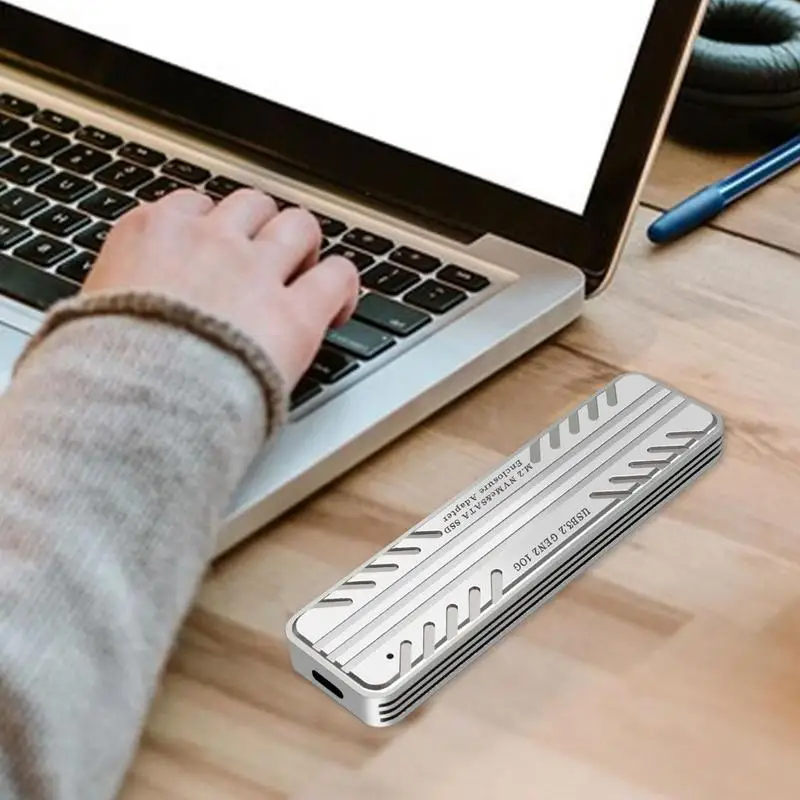 M.2 NVME SSD Ŭ  M2 NVMe ̽ M2 USB 3.2 GEN 2 10Gbps , M Ű HD 丮 ڽ Windows Ʈ PC 