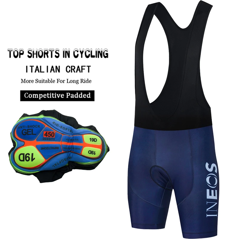 INEOS Cycling Shorts Bibs Pants Mtb Men's Maillot Clothing Bicycle Professional Gel Tights Bib Short Summer Road Bike