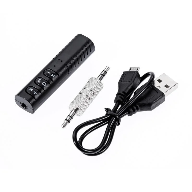 3.5mm Bluetooth Receiver Car Bluetooth Hands-free Audio Receiver Lavalier Portable MP3 Music Player Adapter for Mobile Phone bluetooth receiver bluetooth handsfree kit bluetooth handsfree bluetooth audio adapter wireless audio adapter wireless handsfree kit