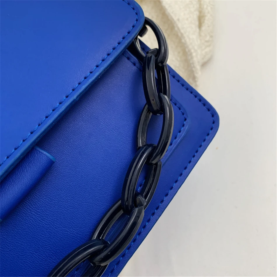 Super Popular Klein Blue Women's Small Totes PU Leather Shoulder Crossbody Bags for Women 2022 Spring Purse and Handbags Luxury