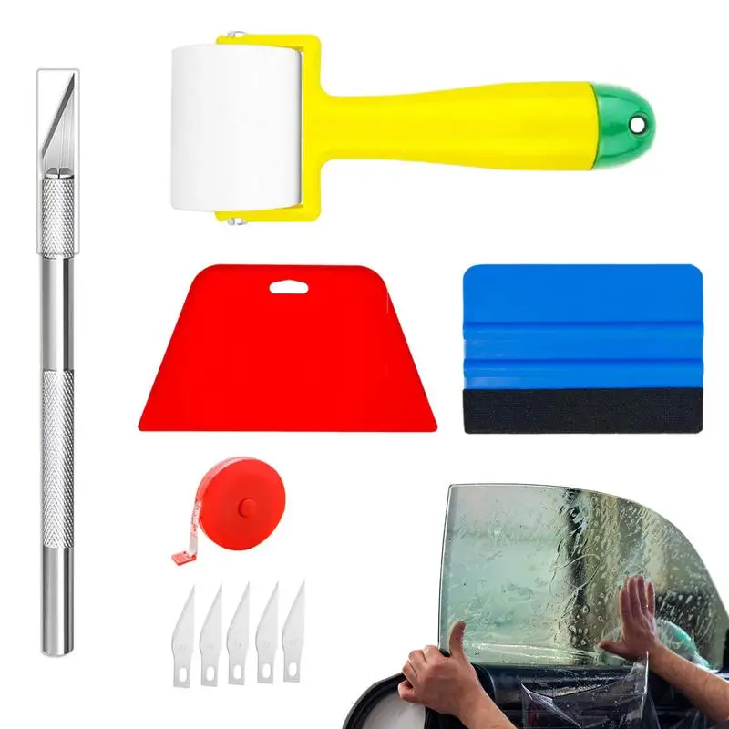 

Wallpaper Tool Kit Hand Tool Application Kits Portable Wallpaper Smoothing Brush For Car Soundproofing Mats