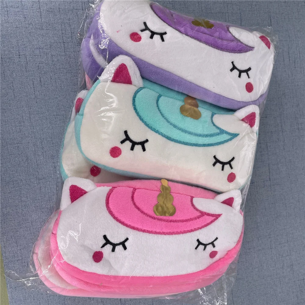 12PCS Mix Colors Unicorn Horse 21CM Plush Coin Purse Wallet , Coin Bag