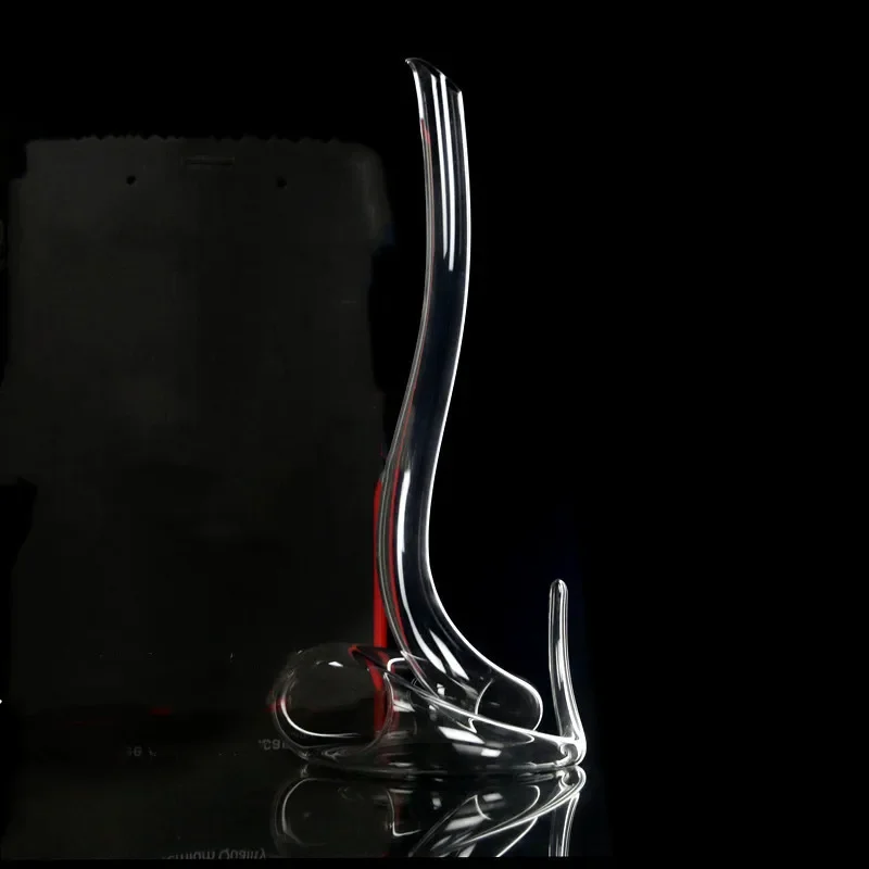 Handmade Creative Snake-shaped Decanter Transparent Glass Red Wine Glass Set Household Wine Dispenser 1800ml Decanter Set for whiskey decanter set, wine aerator decanter