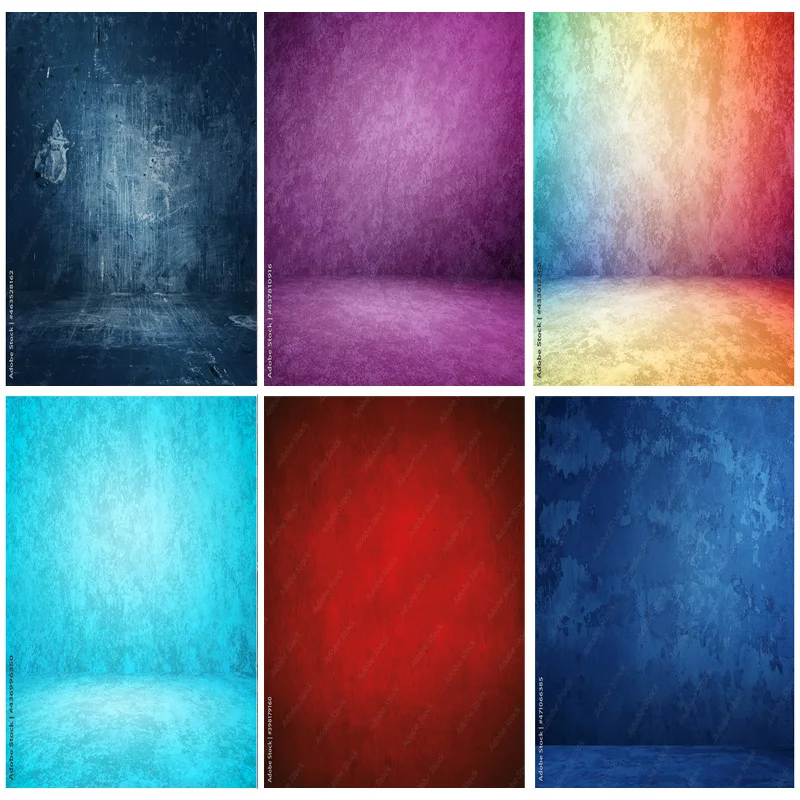 

Abstract Vintage Photography Backdrops Solid Color Gradient Portrait Photo Backgrounds Studio Props 21121 EY-05