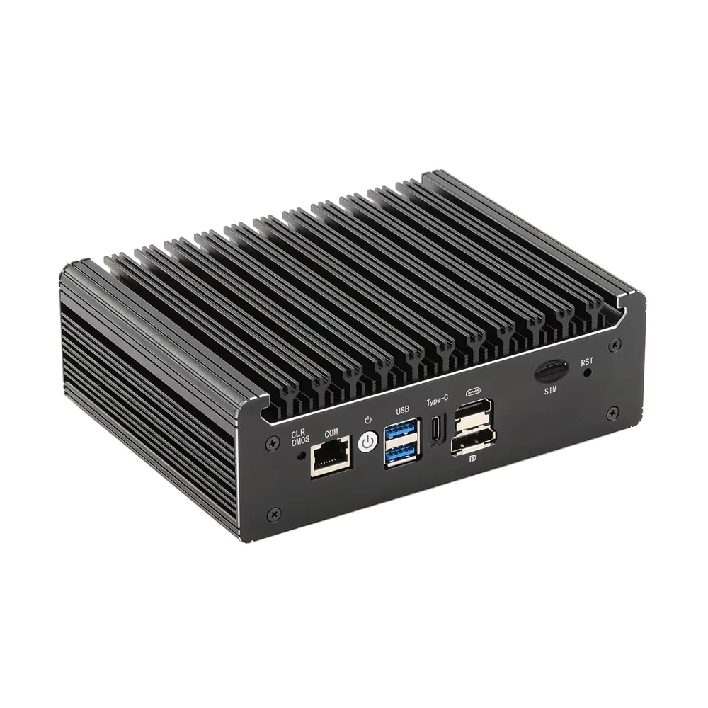 Micro Firewall Appliance,Hunsn Rs41,Mini Pc,Router Pc,Vpn,4 X2.5Gbe I226-V,4Usb,Dp,Hd,Type-C,Console, Slot Sim