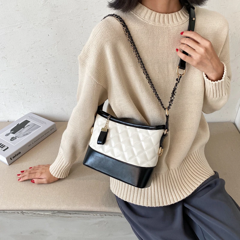 

Оригинальная роскошная кожаная дамская сумочка, Классическая вместительная дизайнерская сумка-тоут, элегантная благородная сумка через плечо, женская сумка-мессенджер