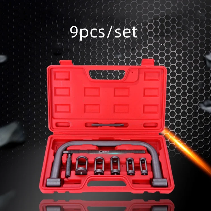 9pcs/set Valve Top Clamp Gasket Spring Clamp Replacement Clamp Spring