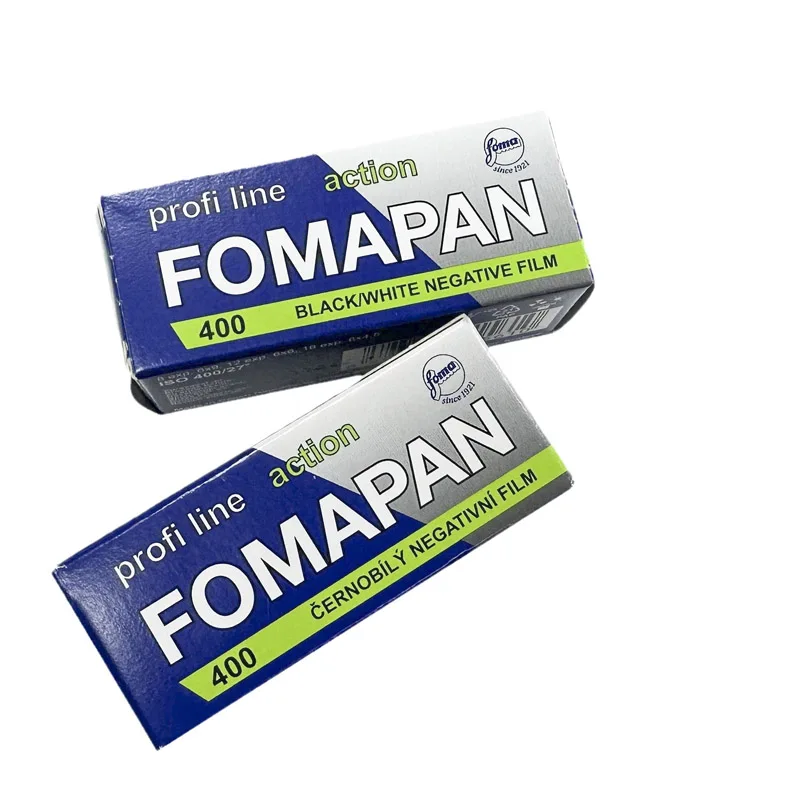Original FOMAPAN 400/200 Black White 100 Film 120mm Negative Film ISO 100 200 400 Film 1-10 ROLL For Kodak 120 Film Camera