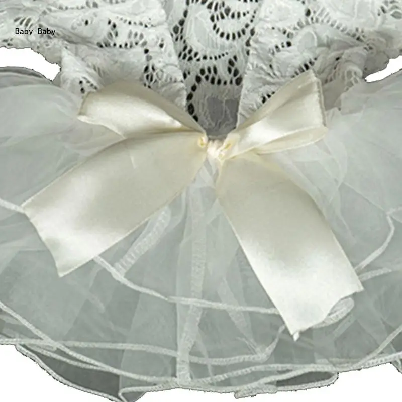 사진 소품 복장  레이스 Bowknot 치마  소녀 사진 엄마 Q81A를위한 액세서리 파티 용품 촬영