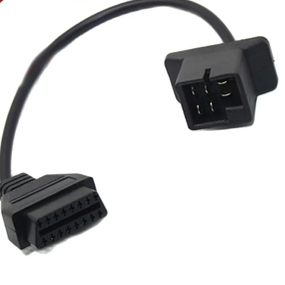 

For Chrysler 6pin To 16pin Extension Cable Transfer Connector Obd Obd2 16 Pin Connector Obd2 Car Diagnostic Adapter