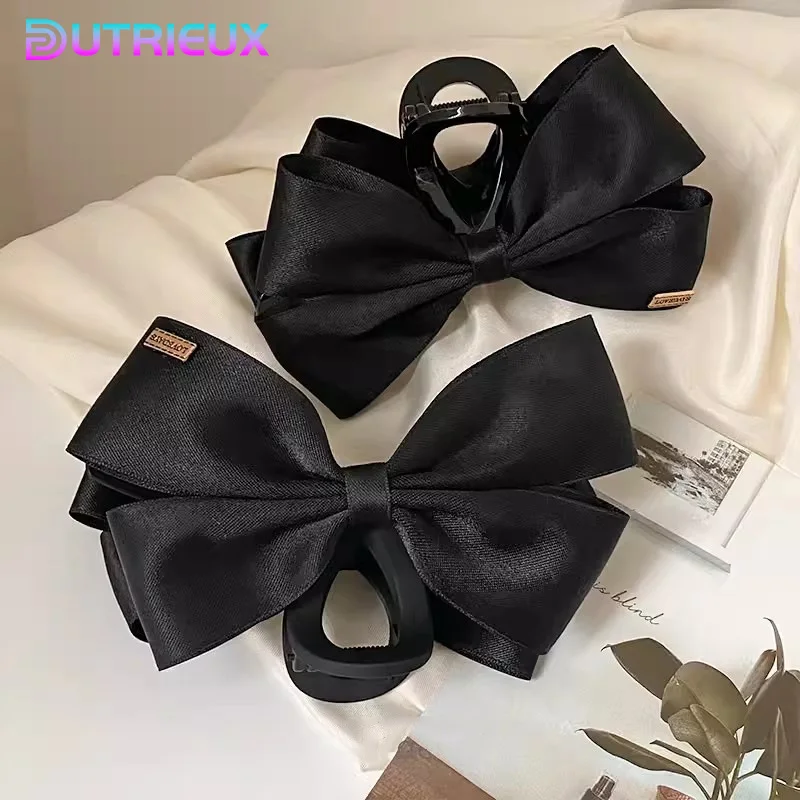 Black - GS Women's Bow Hair Clip 54 main image 1