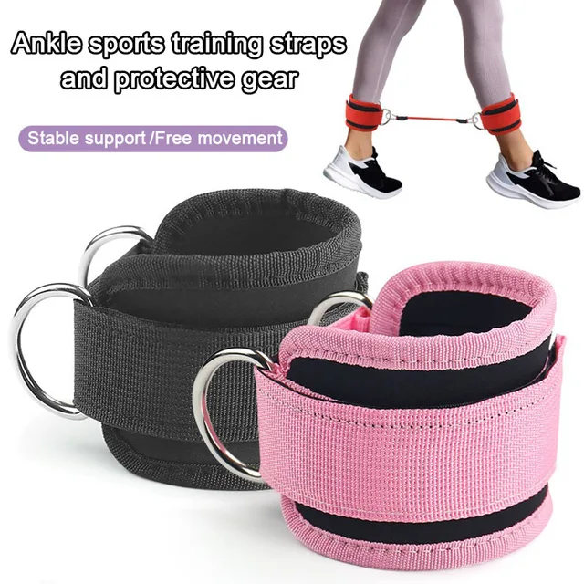 Ankle Straps Resistance Bands Exercise Equipment Ankle Set Fitness Workout Weight Yoga Elastic Fitness Band for Gym TLD01 6