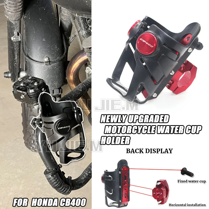 

For HONDA CB400 CB 400 All year Motorcycle Accessories Beverage Water Drink Cup Bottle Rack Holder Mounted