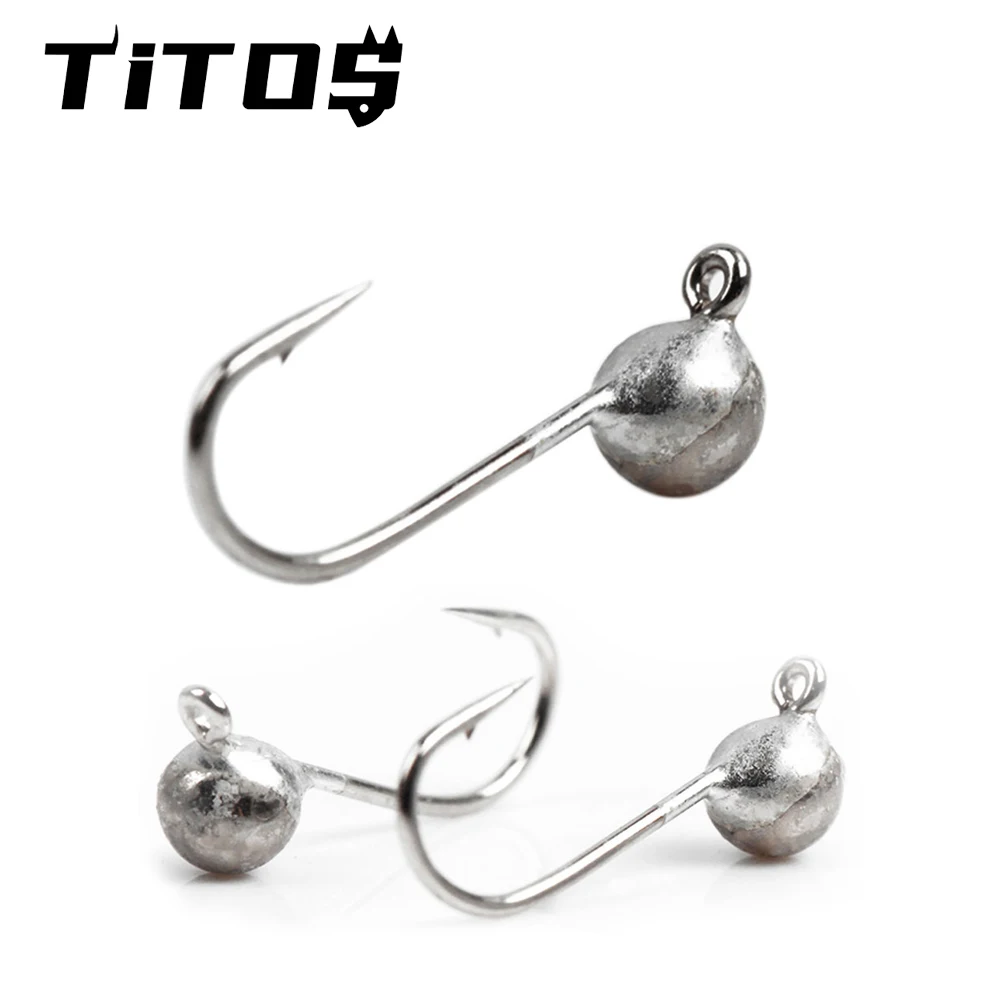 Ball Ice Jig Head Hook Ice Fishing Hook