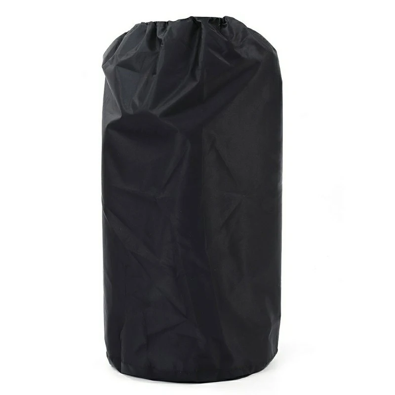 210D Black Oxford Cloth Gas Tank Cover Outdoor Small Propane Tank Cover Waterproof Dustproof And UV Proof Cover 2