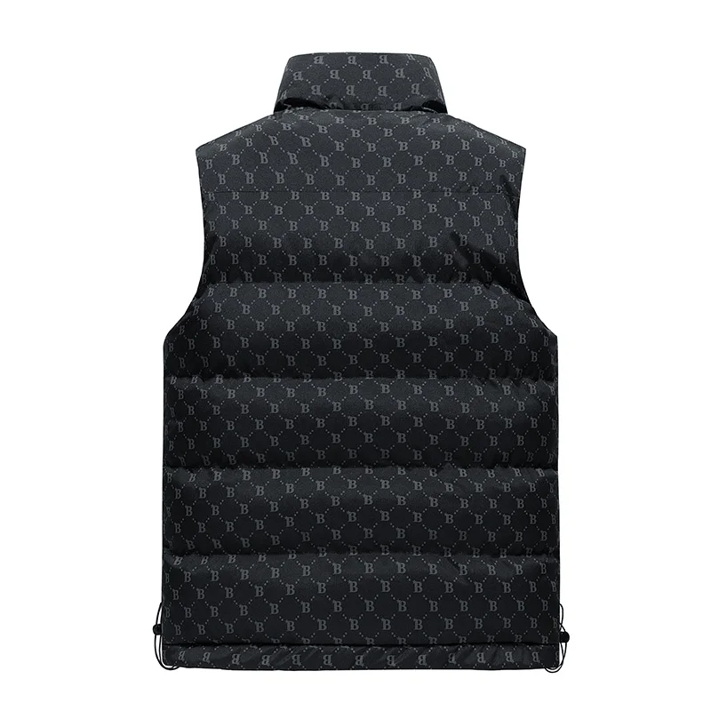 Men down vests spread spring autumn winter American cotton plus cashmere light coat