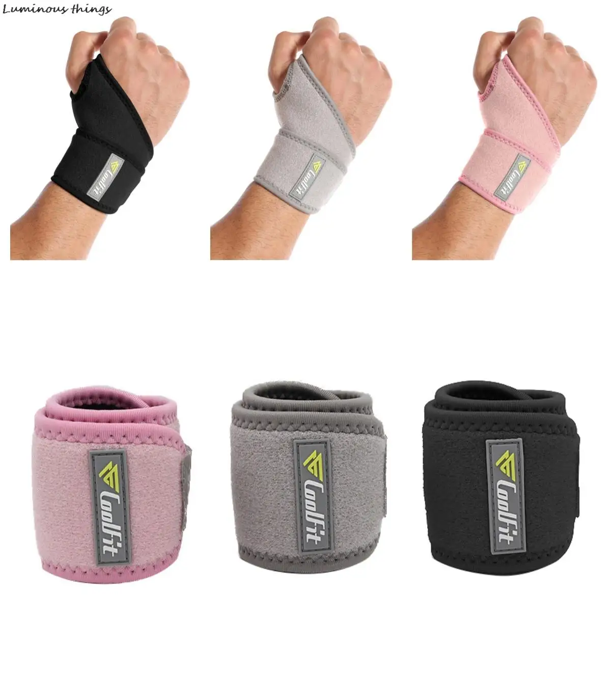 

Outdoor Sports Wrist Brace, Basketball, Fitness, Winding Pressure Wrist Brace Weight Lifting Bandage Wrist Strap Supplies