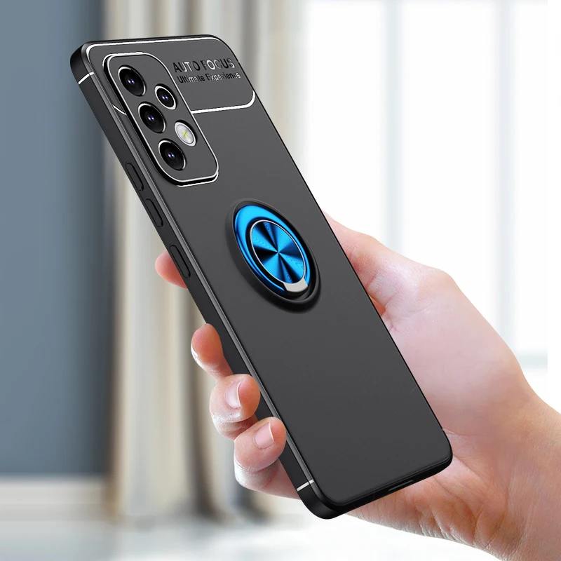 Per Samsung Galaxy A53 A33 Custodia Ad Anello Custodia Morbida In Silicone Cover Posteriore Custodia Antiurto Per Samsung Galaxy A53 A73 5G