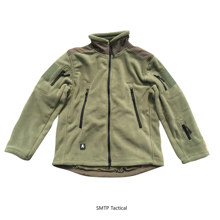 SMTP Tactical military green 400 grams cold fleece fabric jacket warm