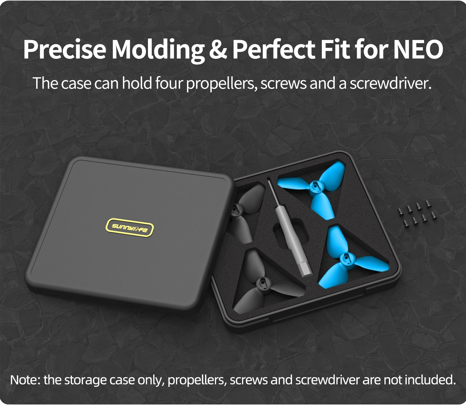 Drone propeller Propeller wing protection storage box for DJI NEO drone accessories
