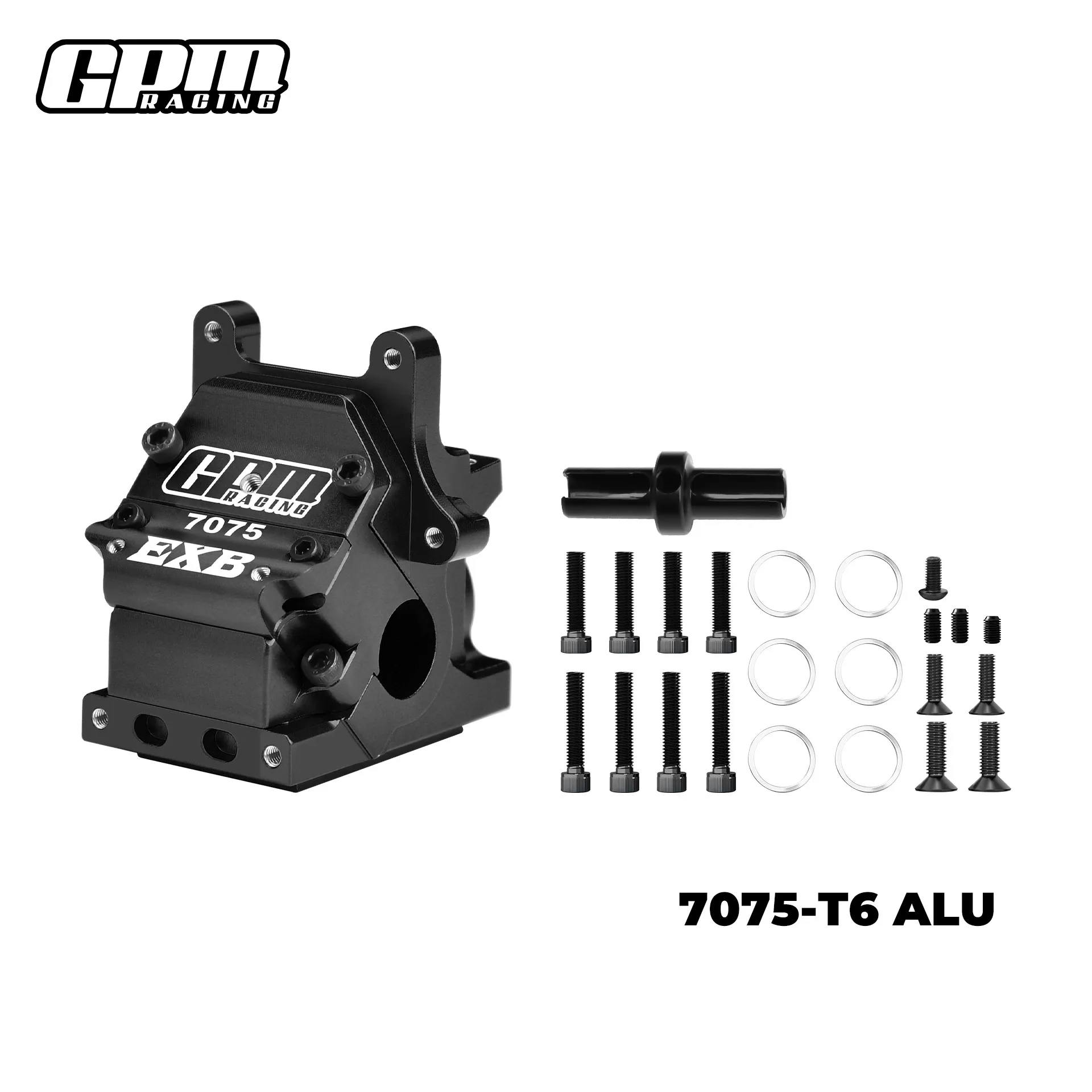 Aluminum Front CVD Drive Shaft + 13mm Hex Upgrade Set For Arrma 1/8 Kraton 6S, Outcast, Notorious - 10Pc Red