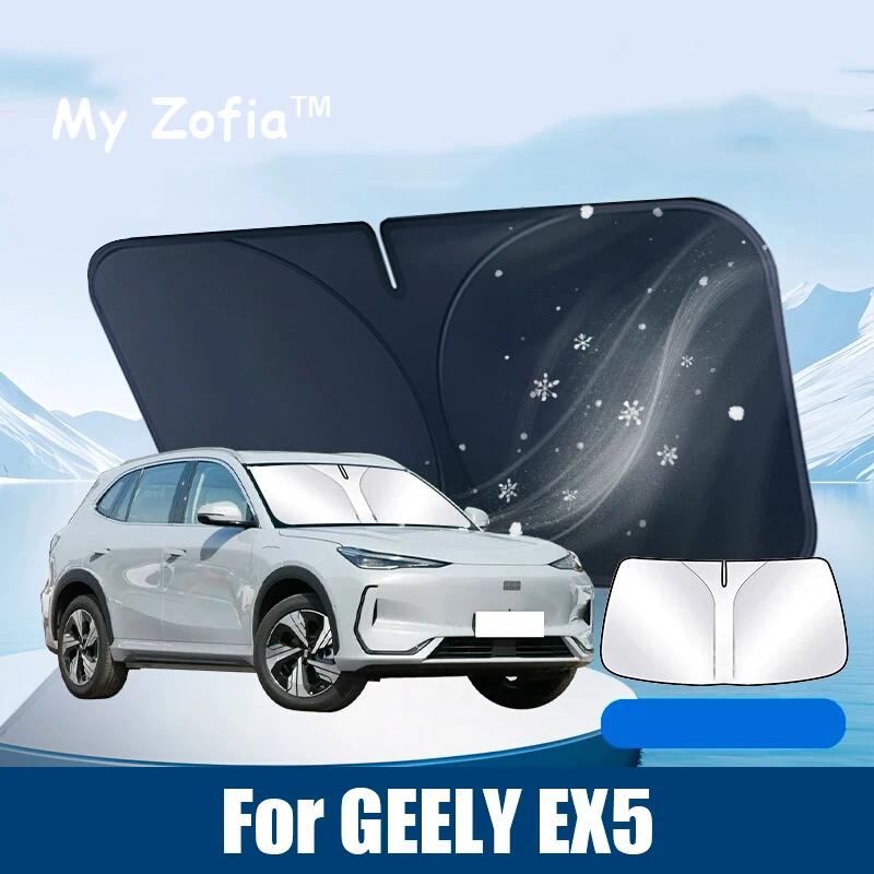 Car Sunshade Windshield Sunshade Windshield Sun Shade Foldable Front Windshield For Geely EX5 Galaxy E5