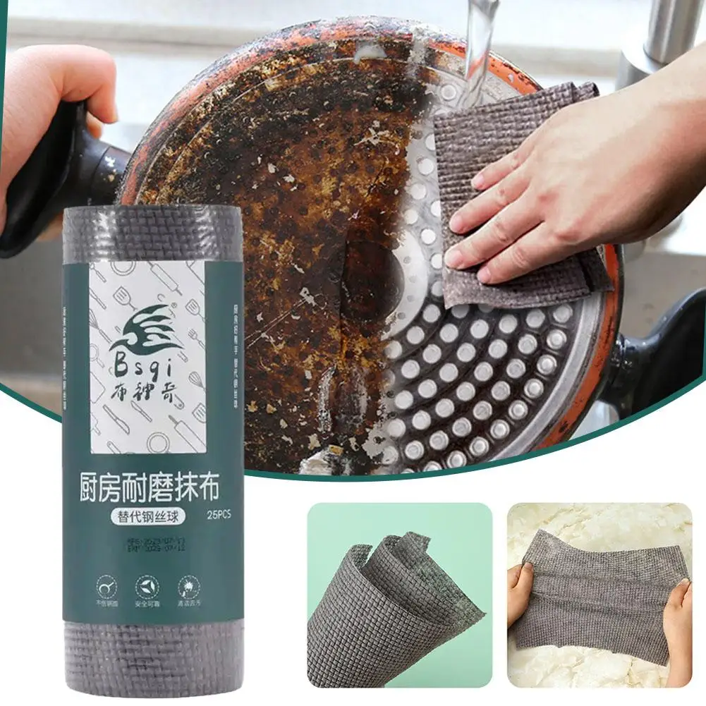 

Kitchen Wear Resistant Cloth Multipurpose Wet And Dry Dish Ball Tools Kitchen Cleaning Alternatives Towel Wire Brush Suppli Q1J5